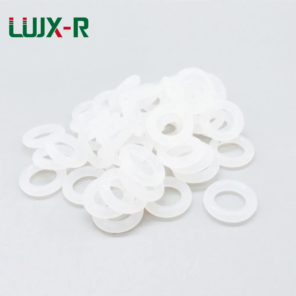 LUJX-R 20pcs White Silicone O Ring Seal 3mm