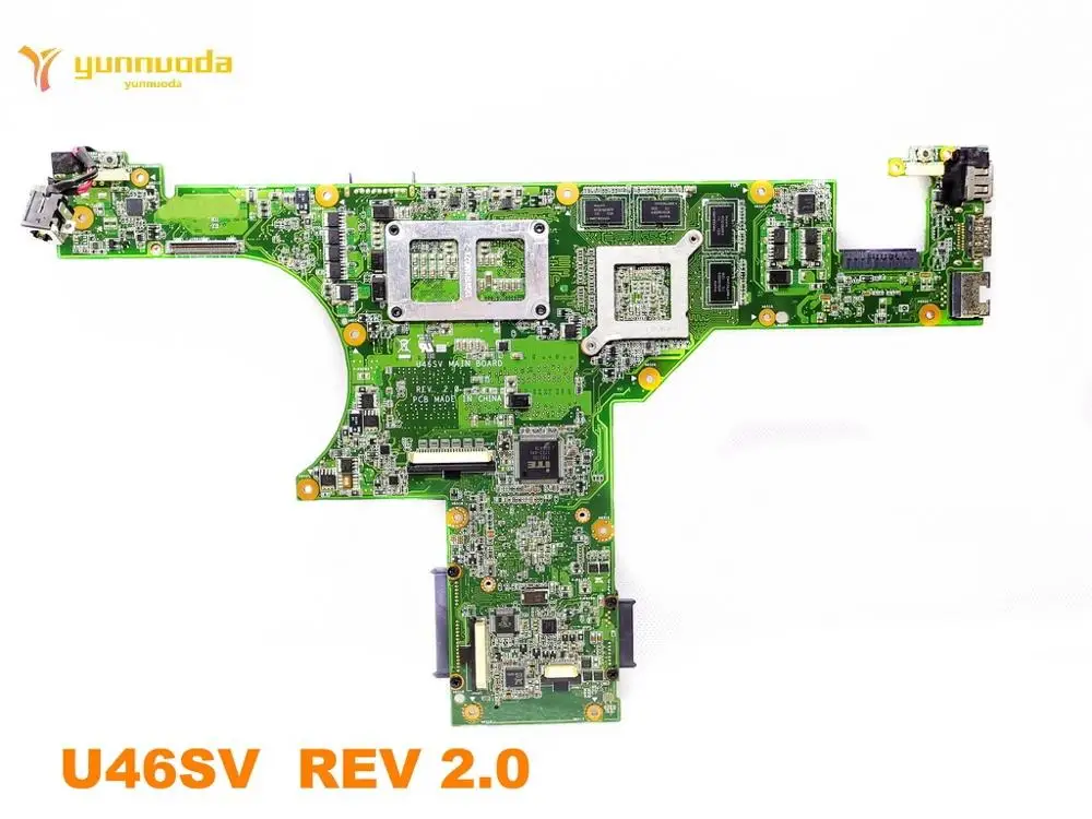 Original for ASUS  U46SV laptop motherboard U46SV GT540M  1GB  HM65 REV 2.0  tested good free shipping