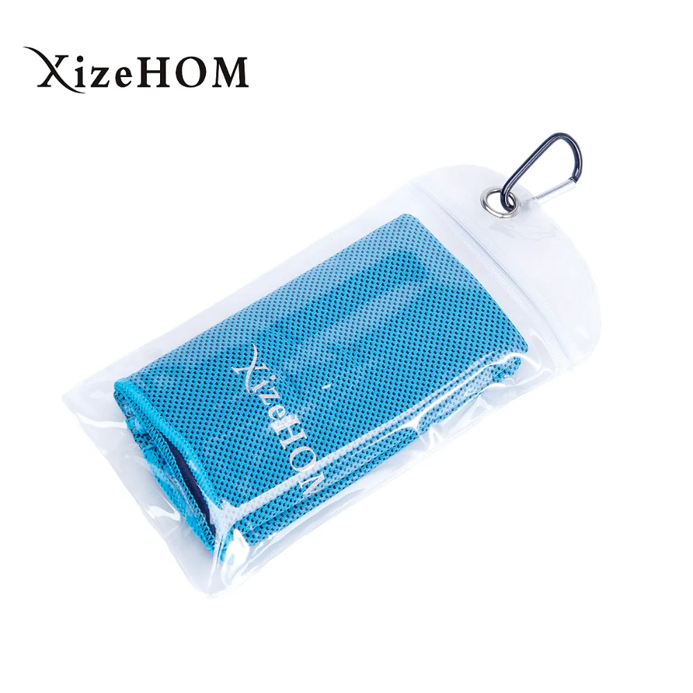 

Multicolor 120*30cm Ice Towel Utility Enduring Instant Cooling Towel Heat Relief Reusable Chill Cool Towel Cold towel
