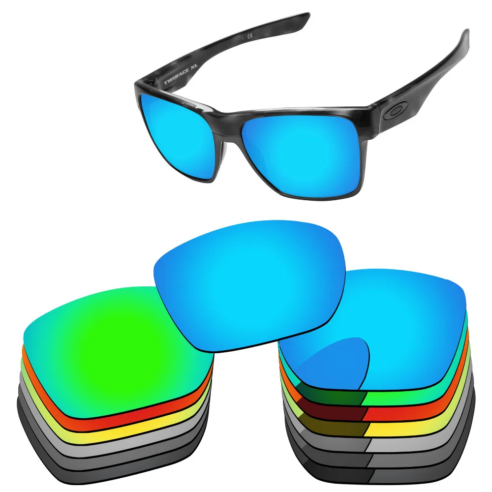 

Bsymbo Replacement Lenses for-Oakley Twoface XL OO9350 Sunglasses Polarized - Multiple Options