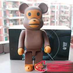 Figura de bebé de oso MILO, juguete de moda Momo, réplica artística, regalo para novios, novias y estudiantes, 400%