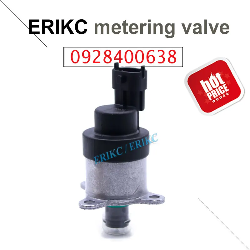 ERIKC 0928400638 Fuel Pump Regulator Metering Suction Control Solenoid Valve BG5X-9350-AA 48989210 For CUMMINS DAF IVECO CASE IH