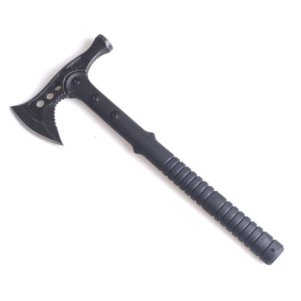 King Sea High Carbon Steel Hammer Wrench Axe Fire Ice Army Tactical Tomahawk Outdoor Practical Hand Tools With Fiberglass Handle