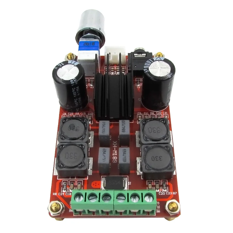 DC24V 2*50W XH-M189 Digital Amplifier Board TPA3116D2 Dual Track Stereo