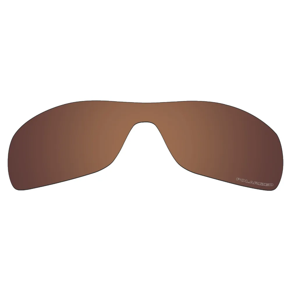 SNARK POLARIZED Resist SeaWater Replacement Lenses for-Oakley Antix Sunglasses Bronze Brown