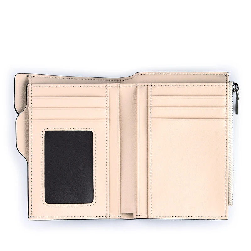 WILLIAMPOLO Canvas Men Wallet Cash Holder Removable Card Case For Driving License Coin Purse with Gift Box Man Wallet #181370
