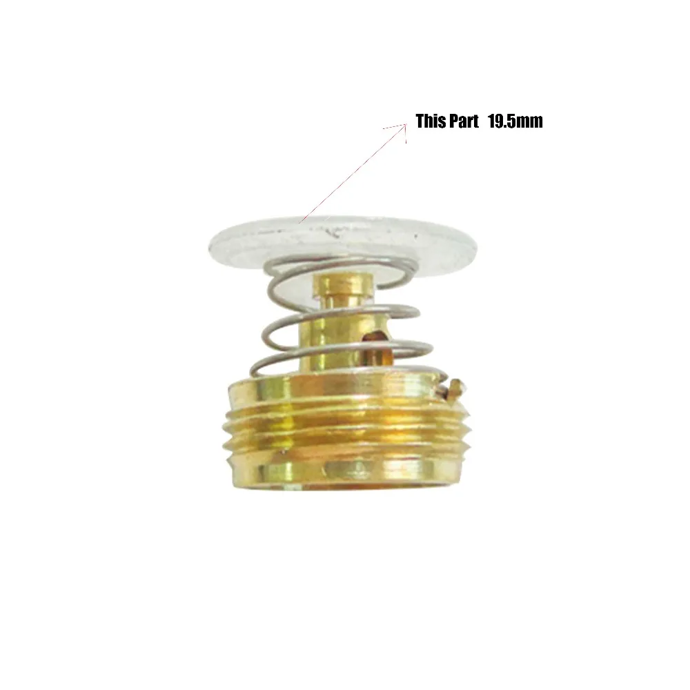 Gas Water Heater Brass Control Valve Core Plastic White Cap Cover Piece 100pcs/lot OD=19.5mm