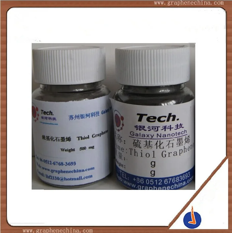 Graphene tonnage manufacturer direct supply test preparation thiolated graphene nano graphene powder