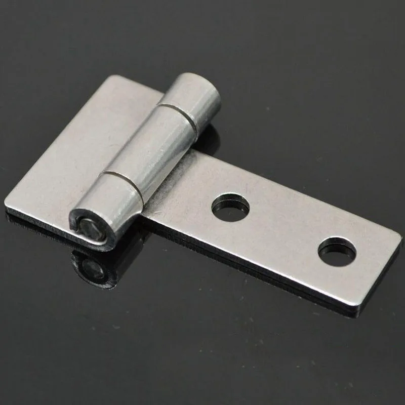 

304 stainless steel industrial thickening hinge oven freezer cabinet T-type folding flap welding hinges X10