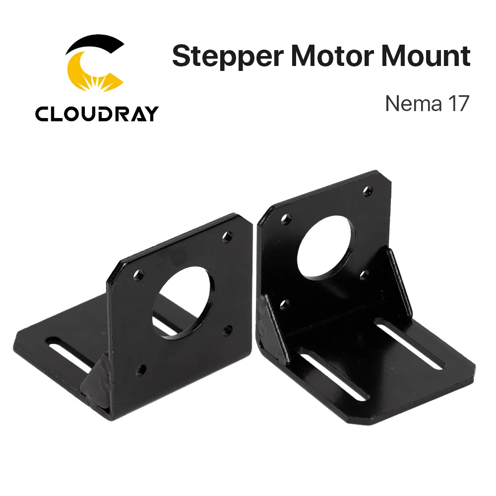 Cloudray Motor Base Voor NEMA17 NEMA23 NEMA34 Stappenmotor Aluminium Vaste Zetel Bevestiging montagebeugel Ondersteuning
