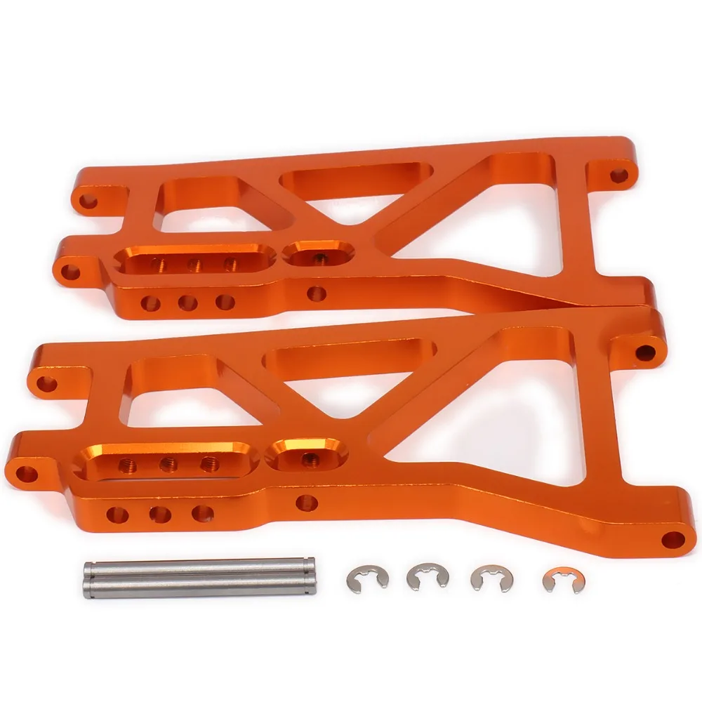Rear Lower Suspension Control a-Arms 513008 For Rc Hobby Model Car 1/10 FS Racing Truck Buggy 53810 Alloy Aluminum Hop-Up Parts