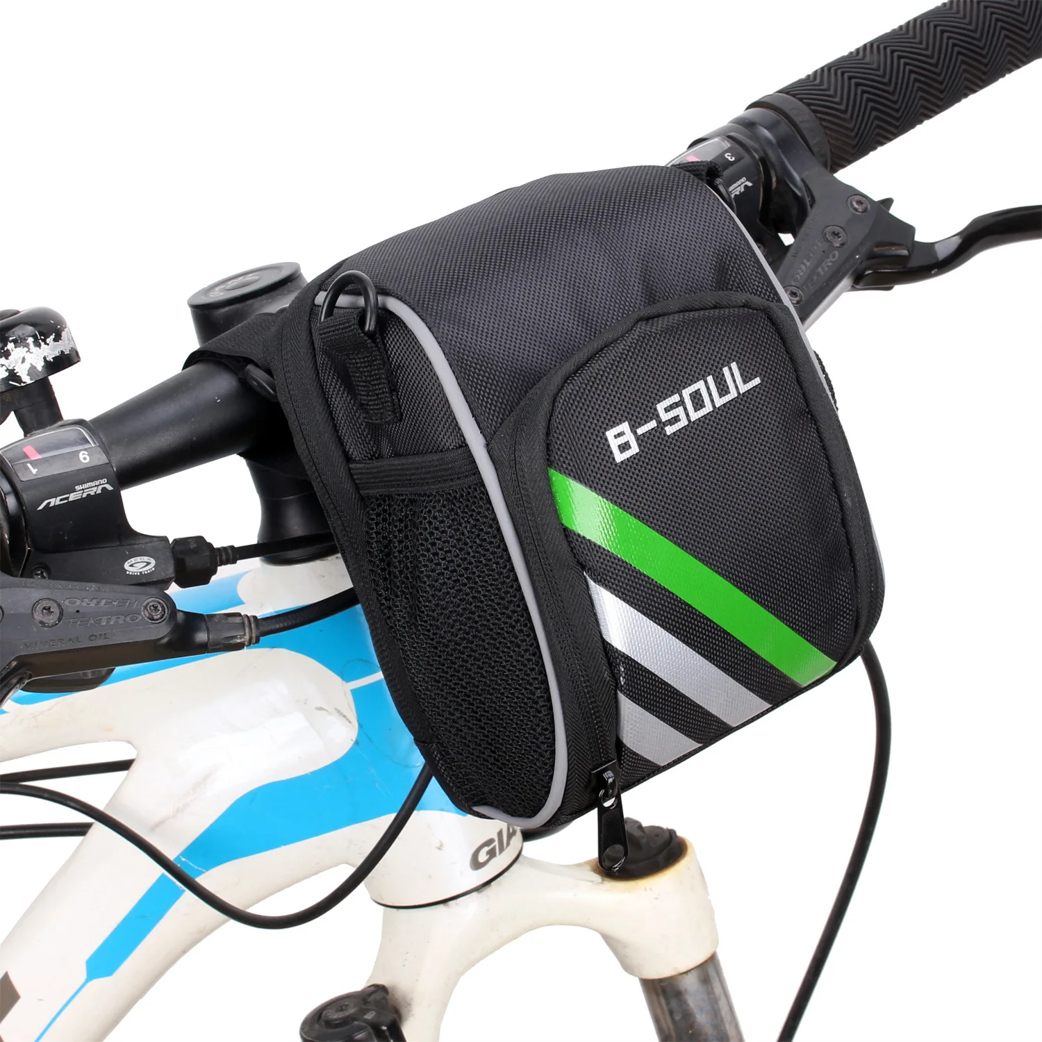

B-SOUL Waterproof Sport Bike Handlebar Bag Top Frame Toolkit Front Pack with Rain Cover Bicycle Accessories