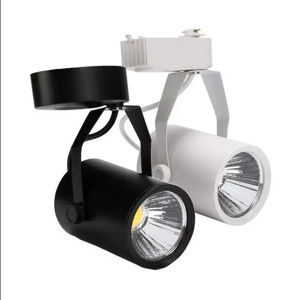 

LED cob track lights 7W 12W 20W 30W 220v COB track Spotlights Track lights clothing store Showcase Jewelry counter Spotlights