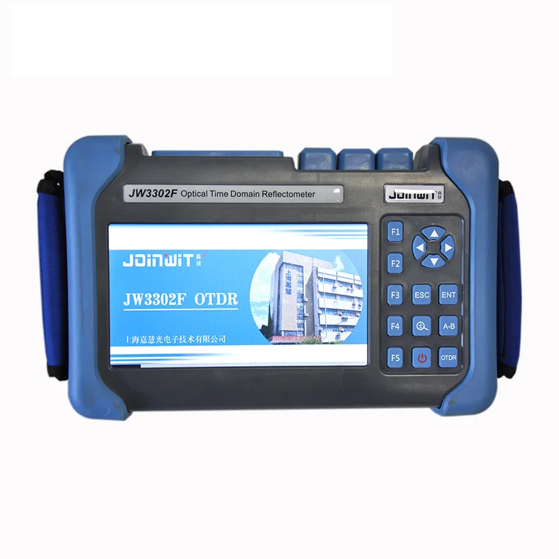 JW3302F S1 OTDR Optical Time Domain Reflector Single mode 1310/ 1550nm 32/30dB Optical OTDR Tester Integrated Touch Screen