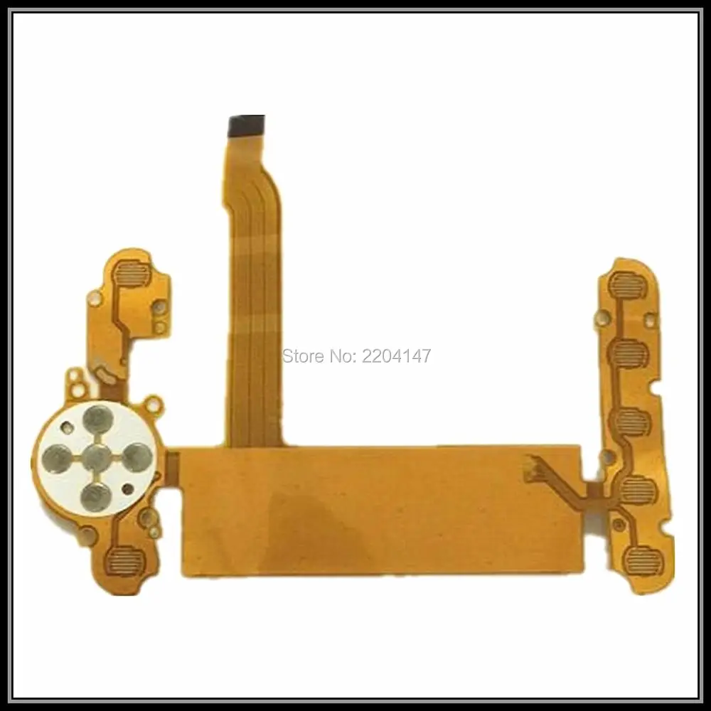 NEUE Hinter LCD Screen Control bedienung taste Großen flex kabel Für Nikon D90 SLR kamera