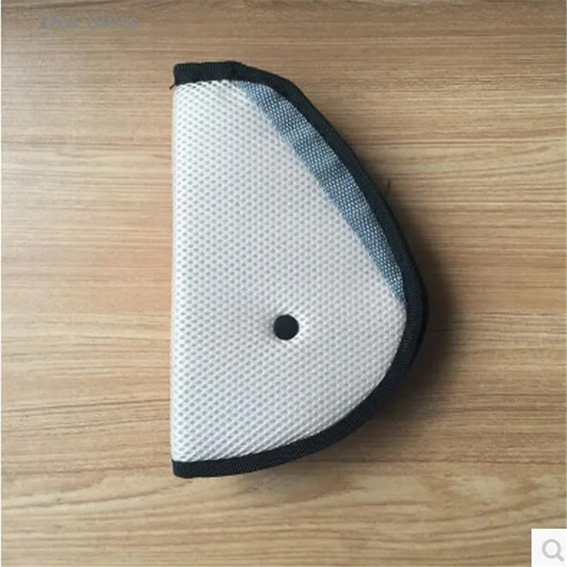 DoColors Triangle car Seat Belt Adjuster Case For Geely X7 Vision SC7 MK Cross Gleagle BOUNS M11 INDIS VERY GX7 SX7 ARRIZO