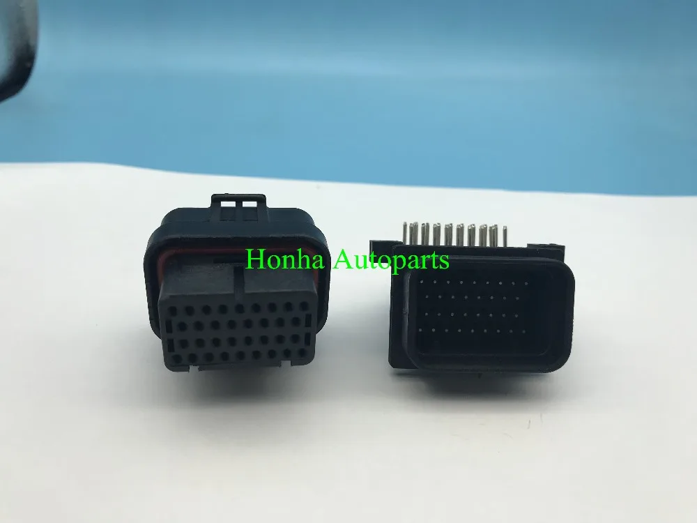 

Free shipping 1SET 34 Pin 4-1437290-0 mating parts Male for Tyco AMP Auto Oil Gas Connector