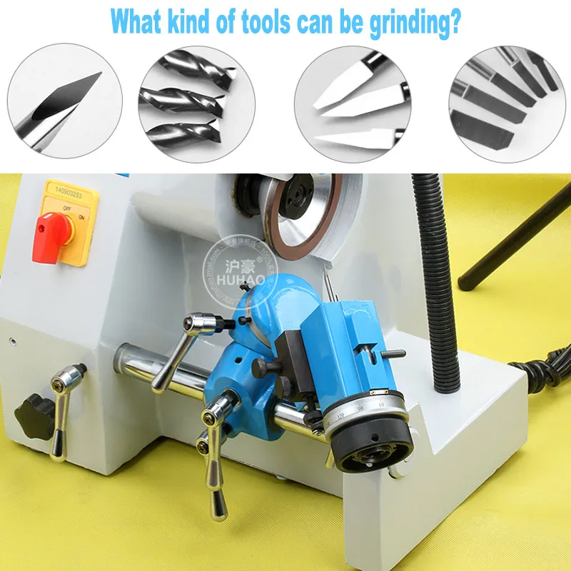 New 220V YLD20A Universal cutter grinder sharp V bits milling grinding Router bits lathe universal tool grinding machine