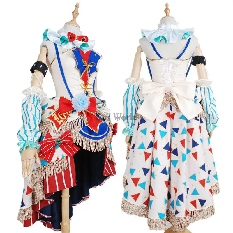 Love Live Circus Ayase Eli Dress Uniform Outfits Anime Customize Cosplay Costumes