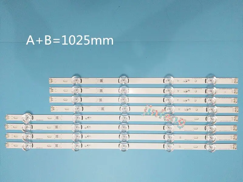 

New 10 PCS/set LED backlgith strip Replacement for LG 49LB5500 LC490DUE Innotek DRT 3.0 49 A B 6916L-1788A 1789A 1944A 1945A