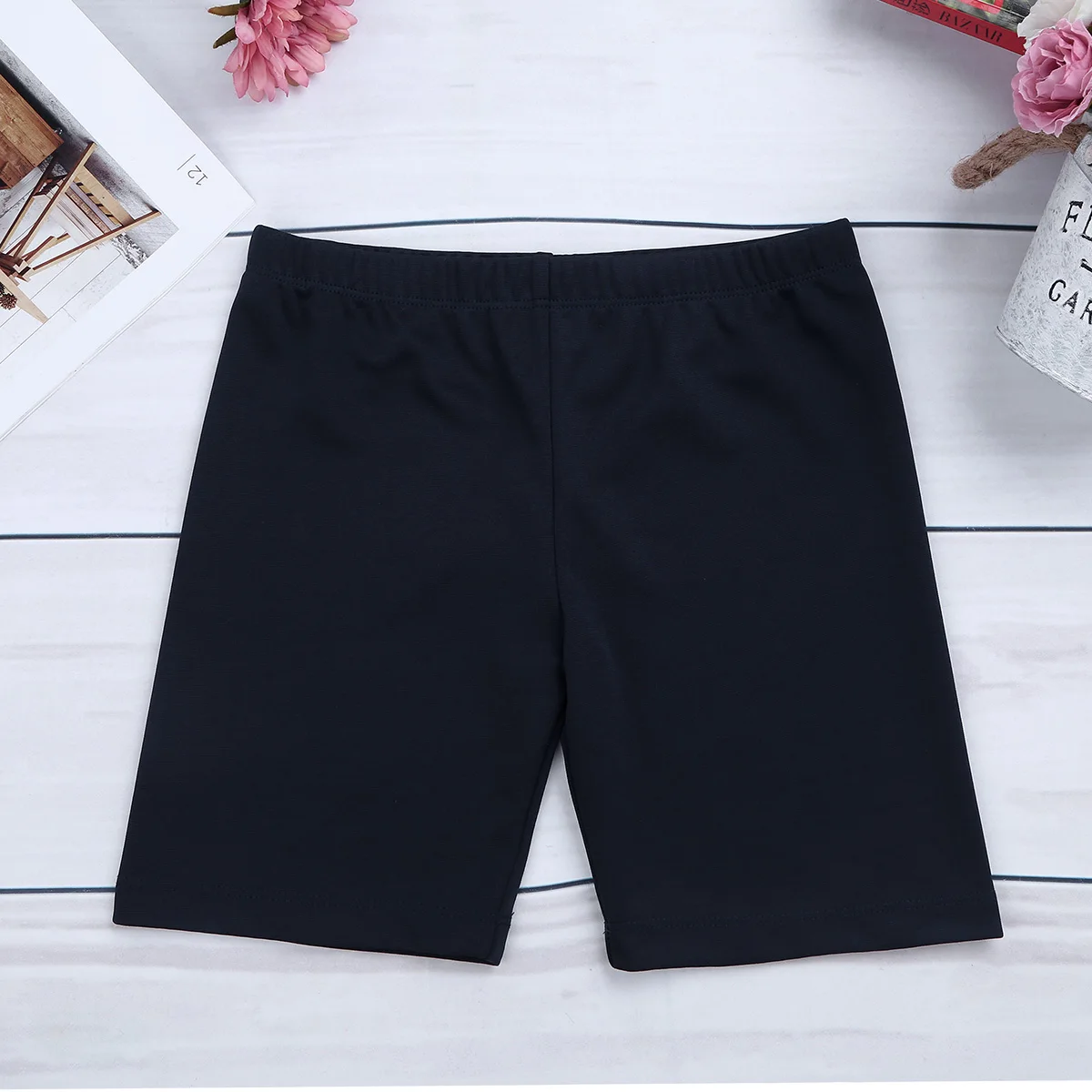 

Kids Teen Soft Breathable Shorts Girls Badminton Biker Shorts Short Pants Children Bottoms Clothes for Sports Workout 8-14 Years