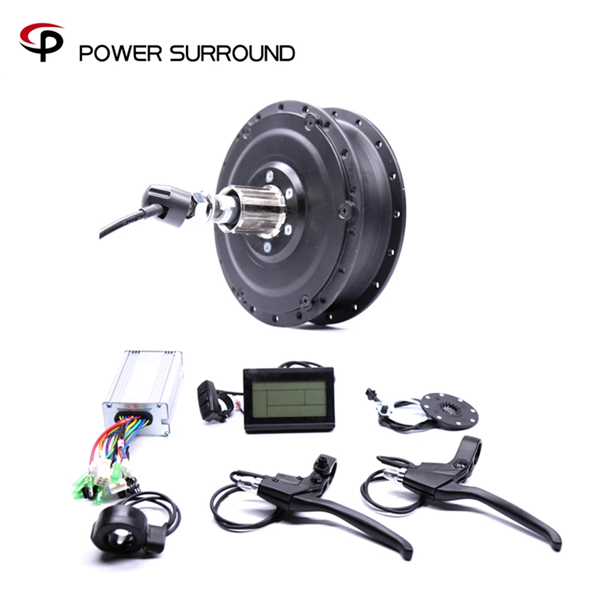 

2020 48v500w Shengyi Dgw22c Rear Cassette Electric Bike Conversion Kit Brushless Hub Motors with EBike system