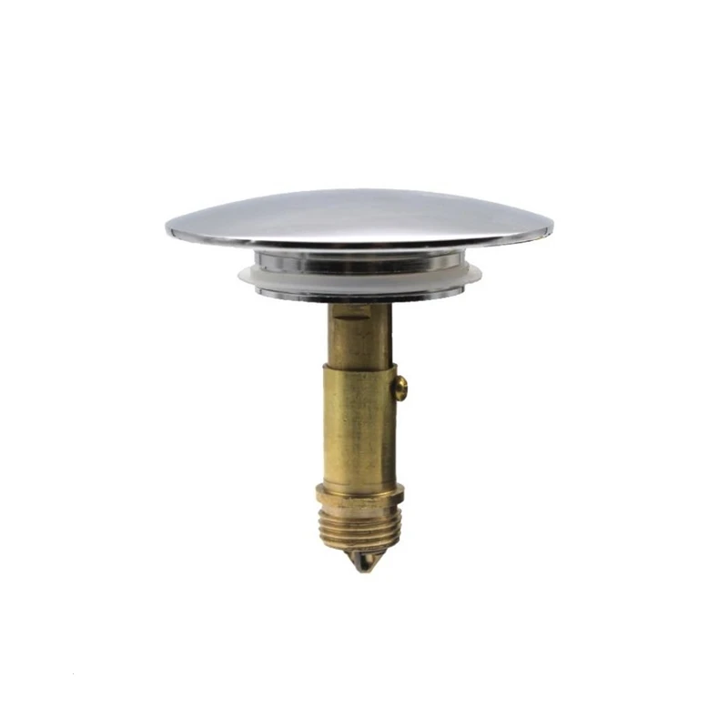 1pc Brass Bathtub Shower Room Bounce Plug Bouncing Core Basin Bouncing Pop-up Floor Drain Fittings