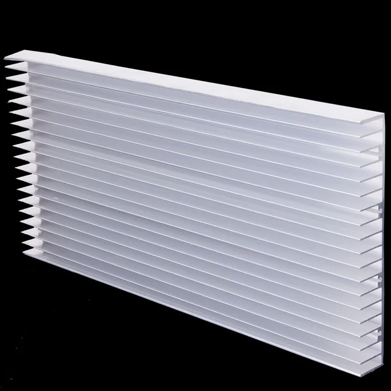 1 piece 300x 140x 20MM 8 x 3W / 20 x 1W LED Heatsink Aluminum Heat Sink Radiator for IC Electronic Chipset heat dissipation