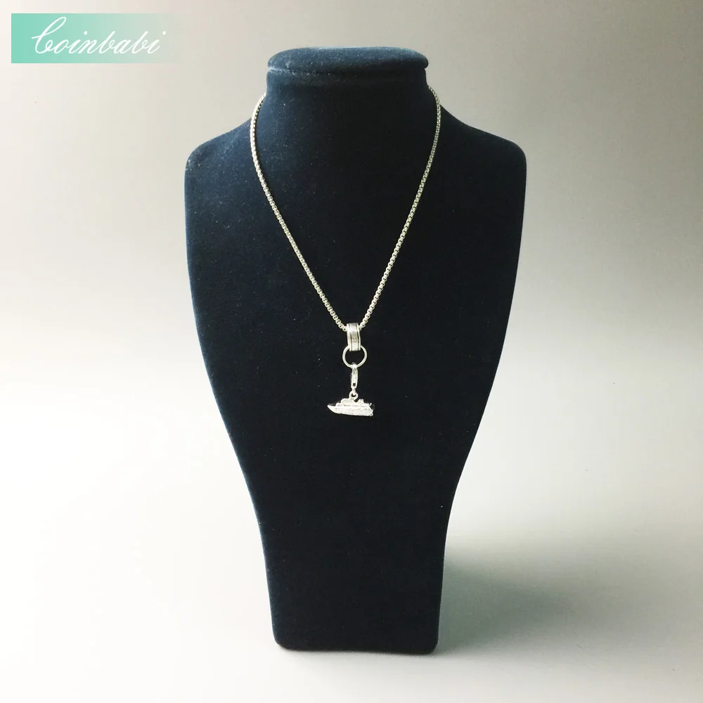 Charm Pendant Cruise Ship,2018 Fashion Jewelry Trendy Real Authentic 925 Sterling Silver Gift For Women Men Fit Bracelet image 6