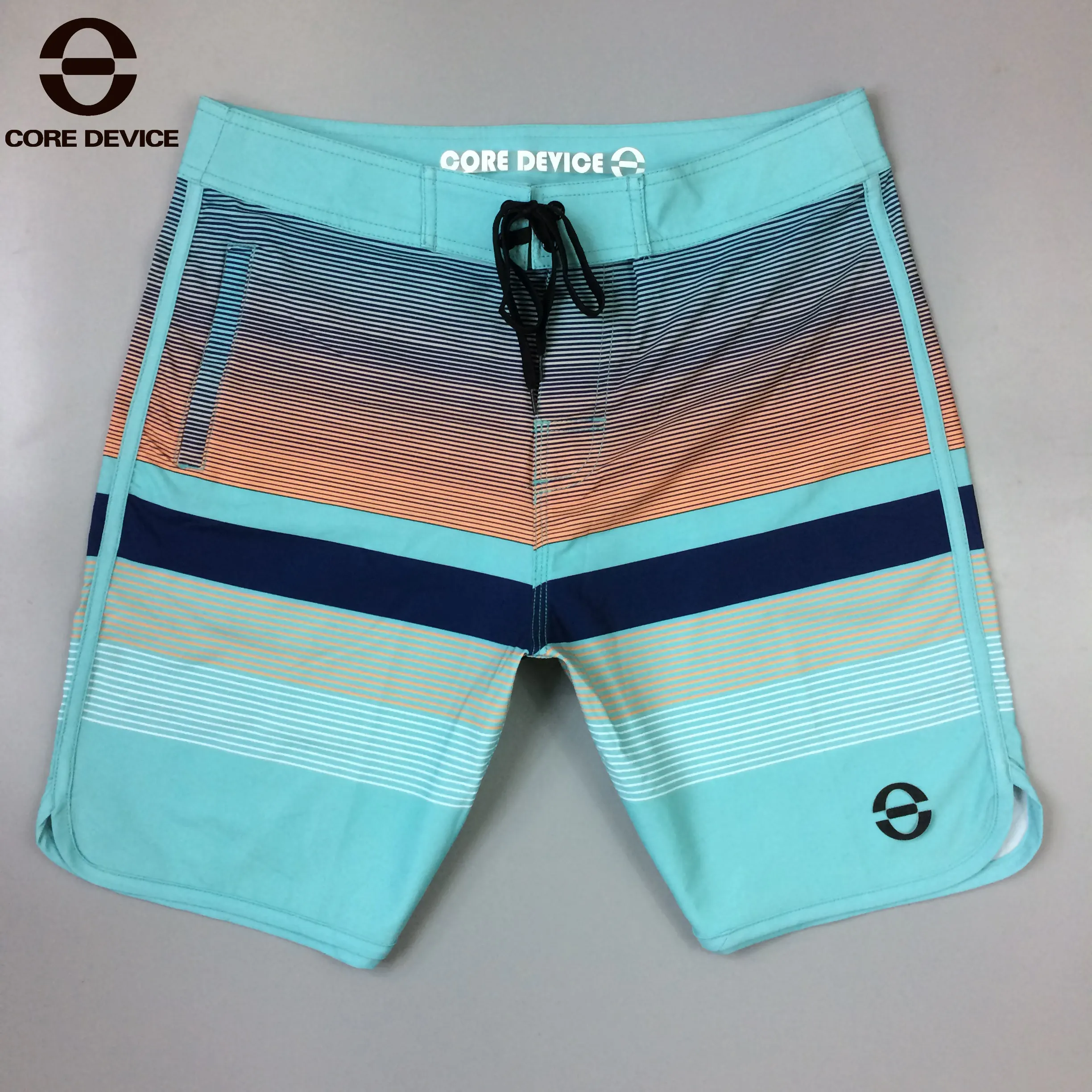 2024 Striped Water Repellency Stretch Summer Shorts Men Board Shorts Swimwear Men Beach Shorts Men Bermuda Short Boardshorts