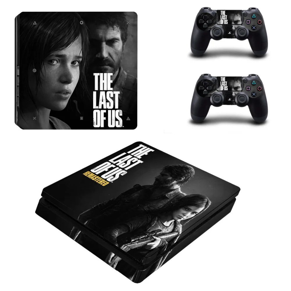 THE LAST OF US Decal PS4 Slim Skin Sticker For Sony PlayStation 4 Console and Controllers PS4 Slim Skin Sticker Vinyl