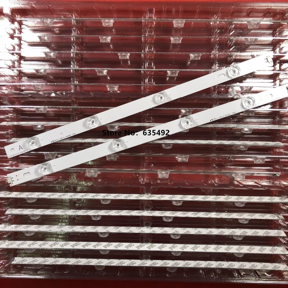 5 ชุด LED Backlight สําหรับ 6916L-1956B 6916L-1957B 42LB570B 42LB582B 42LB585B 42LB561U 42LY320C 42LY540H 42LY761H 1 T420HVF07