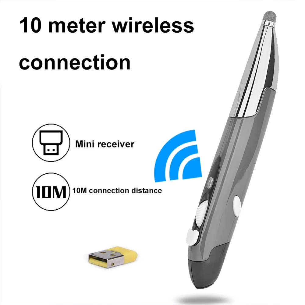 PR-06S 4-Key Wireless Smart 26 Language Voice Translator Typing Pen Mouse for PC Good quality