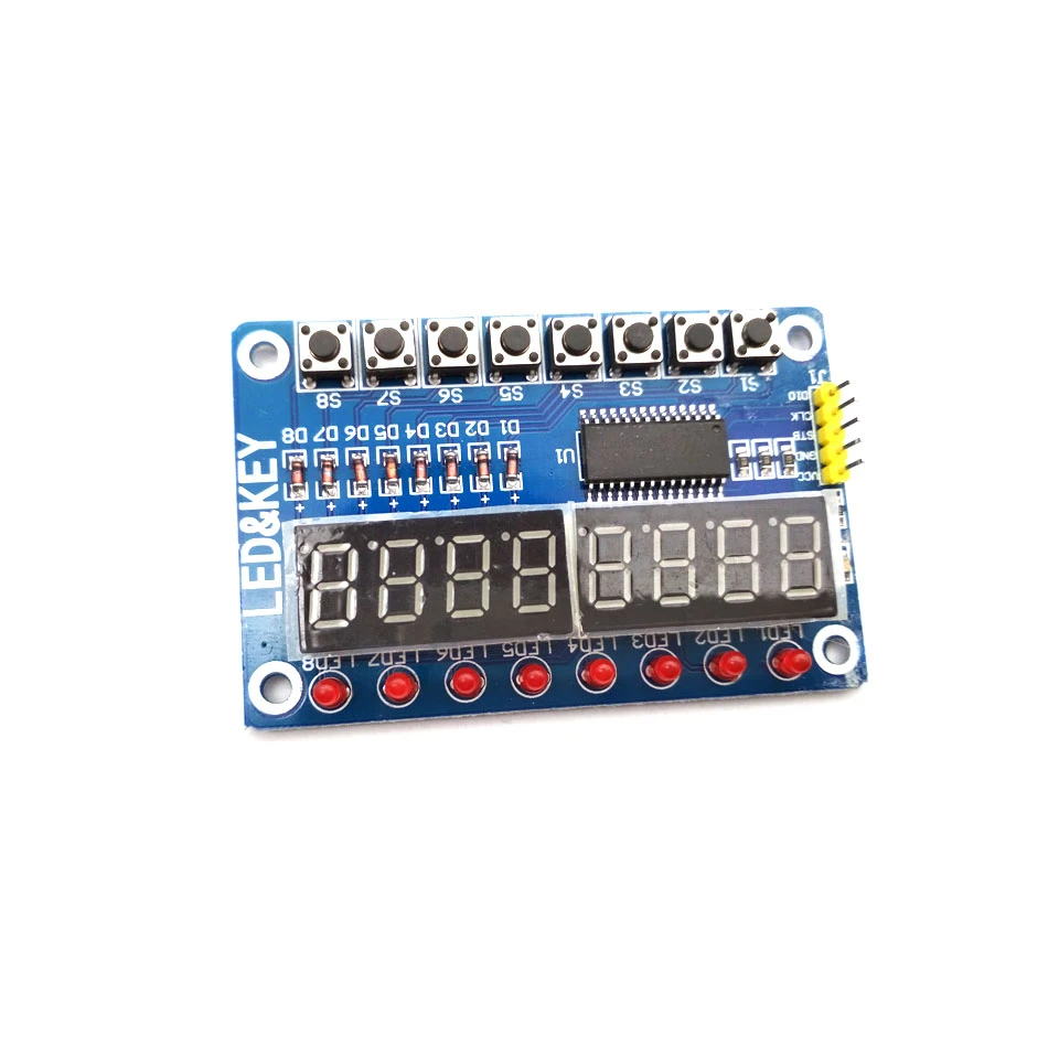 Key Display For AVR New 8-Bit Digital LED Tube 8-Bit TM1638 Module