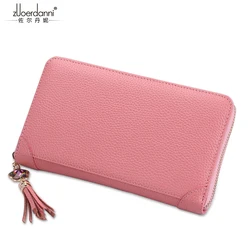 Zuoerdanni zipper card bag Fashion  Large capacity leather women business card holder women's credit card package A917