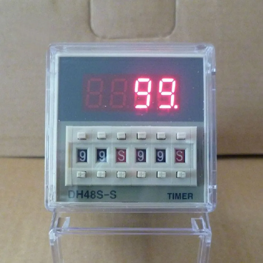 110VAC DH48S-S Repeat Cycle 3A Multifunction Digital Timer Relay On Delay SPDT