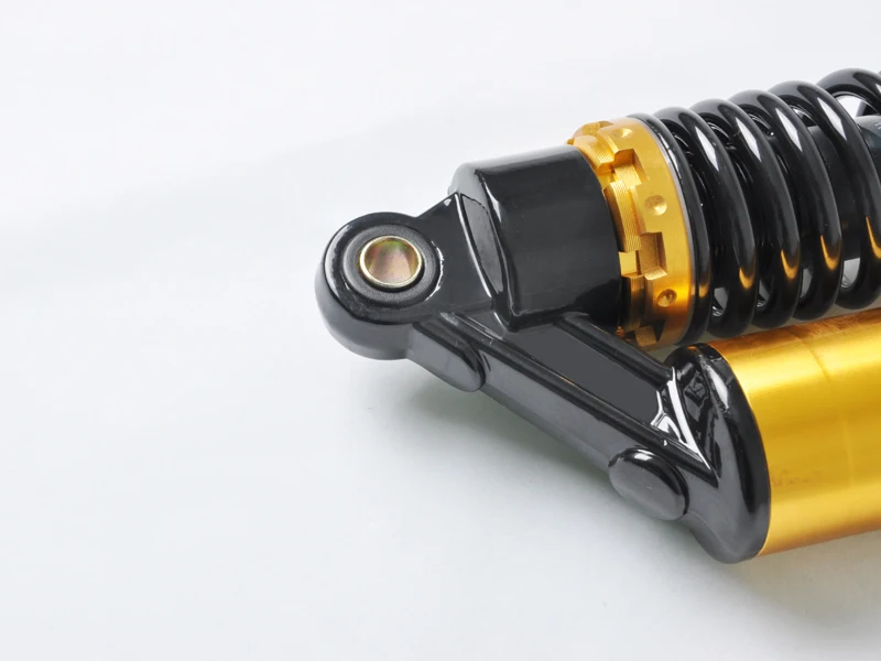 340mm air shock absorbers 8mm spring for honda CB750 CB400 yamaha RD250 RD350 xjr400 motorcycle shock absorber black +gold color