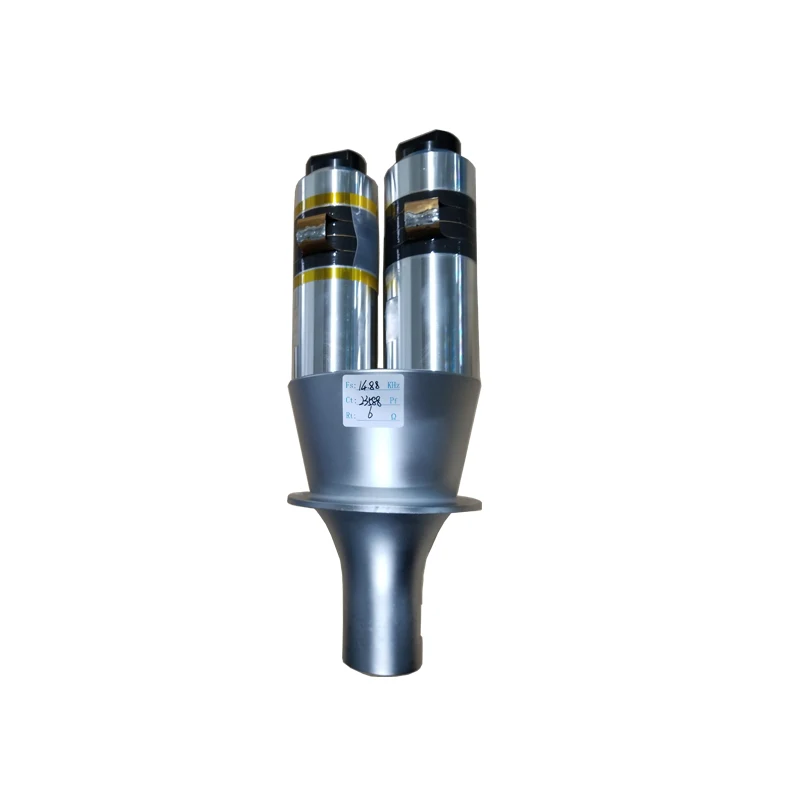 

4200W15khz ultrasonic welding transducer with booster,High power ultrasonic transducer for plastic welding or welding system