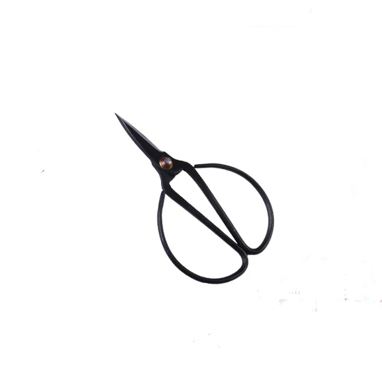 192mm household scissors traditional black coated carbon steel scissors 50pcs lot DHL Free shipping