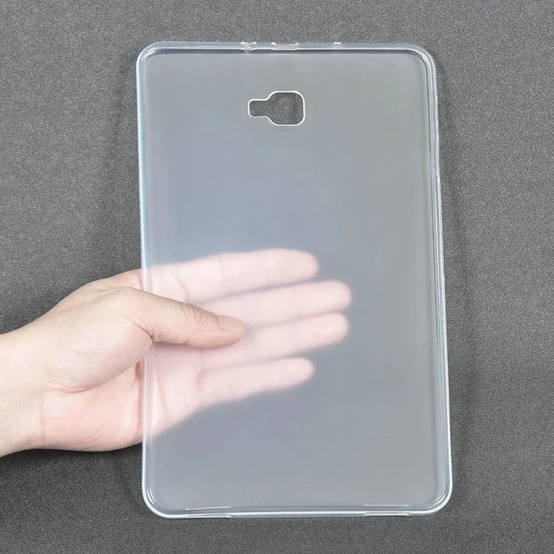 Capa para samsung galaxy tab a6 10.1, capa de tpu macio para samsung com 2016 polegadas e tamanhos de tablet