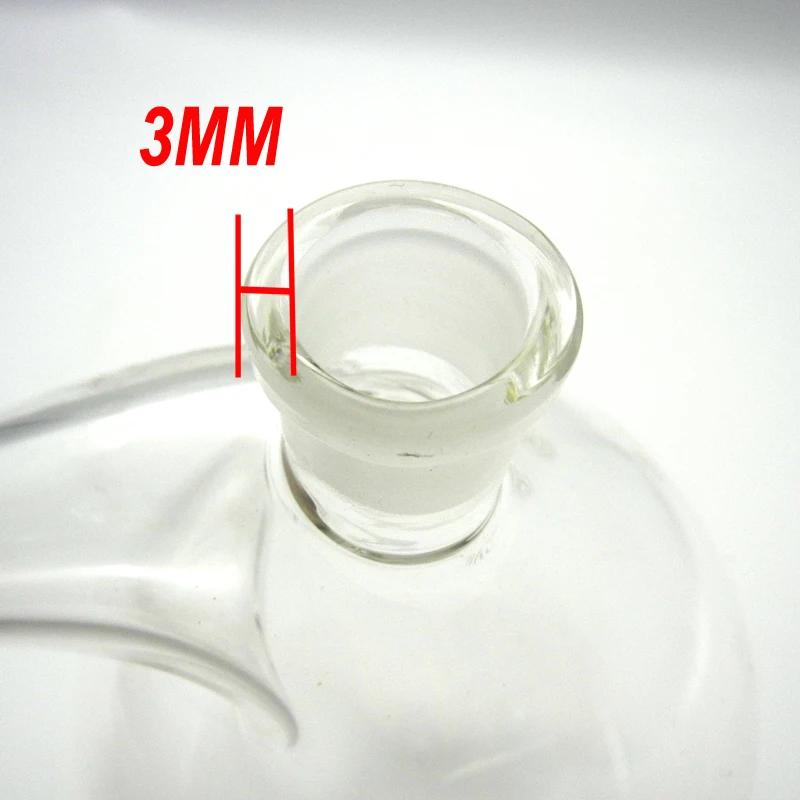 Frete grátis, porto de vidro de laboratório de 500ml