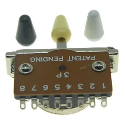 KAISH Heavy Duty 3 Way Guitar Pickup Lever Switch Pickup Selector Switch for Strat TL 5 Tips Available