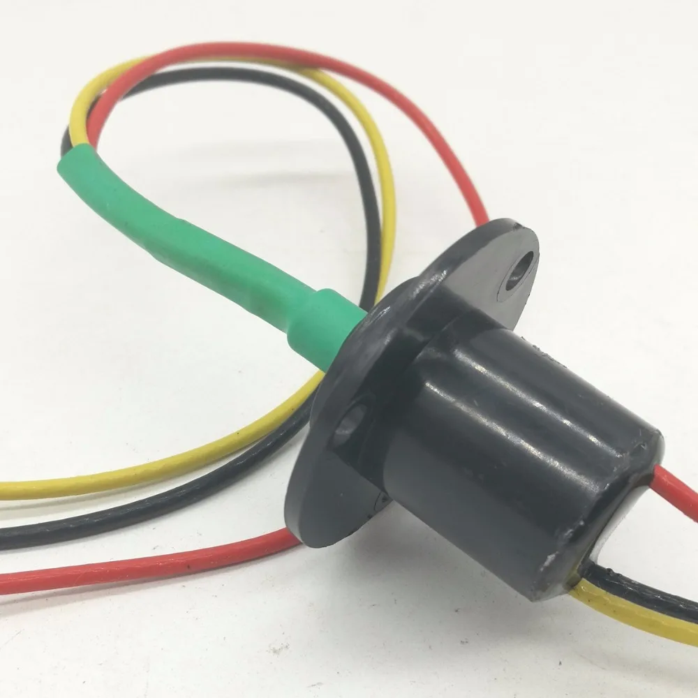 SRC0320 3 Wires 20A  Dia 22mm 500RPM Wind power slip ring connector