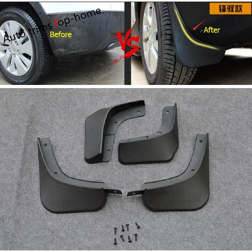 

Front + Rear Mud Flaps Guards Fenders Mudguard Cover Protection Kit Fit For Suzuki Sx4 s-cross 2014 - 2021 Car Accessories