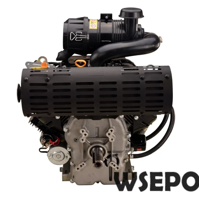 Factory Direct Supply WSE-2V90F 999CC 35HP 21KW V Twin Cylinder Air Cool 4 Stroke Gas Engine,used for Generators,Driller,Washer