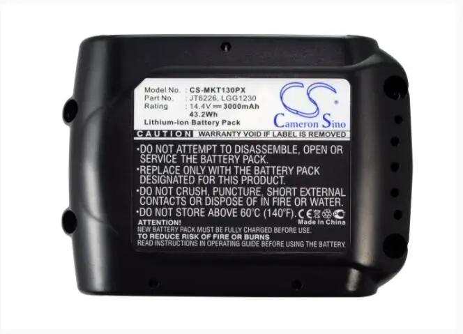 

Cameron Sino 3000mAh battery for MAKITA BBO140 BCF050 BCL140 BCL140Z BCL142 BCL142Z BDA340 BDA340RFE BDA340Z BDA341 BDA341RFE