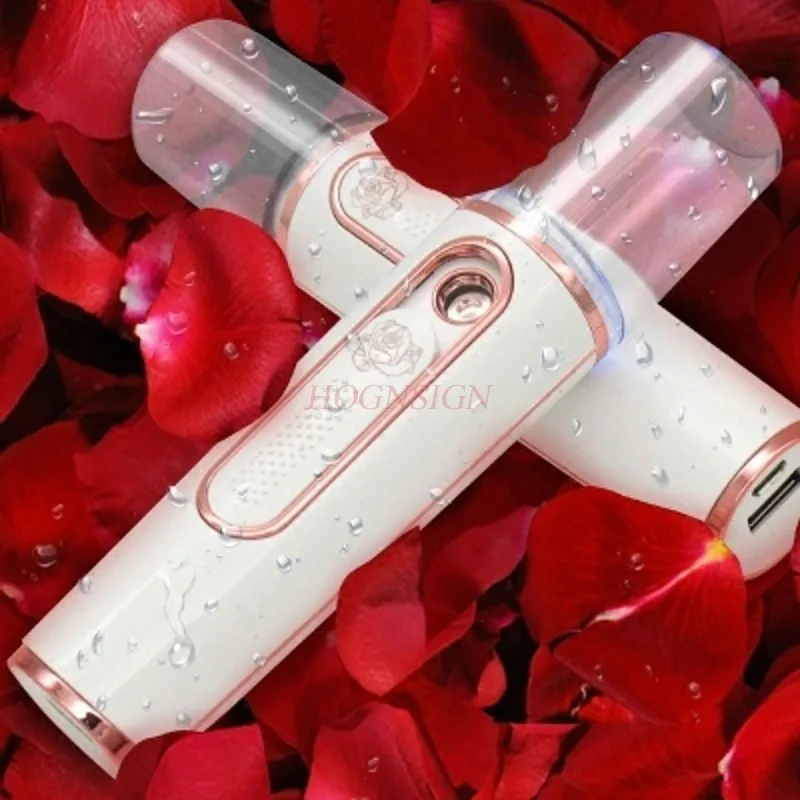 بخاخ عداد المياه الصغير المحمول أداة تجميل الوجه بالبخار المرطب آلة الرش البارد قطعة أثرية بيع