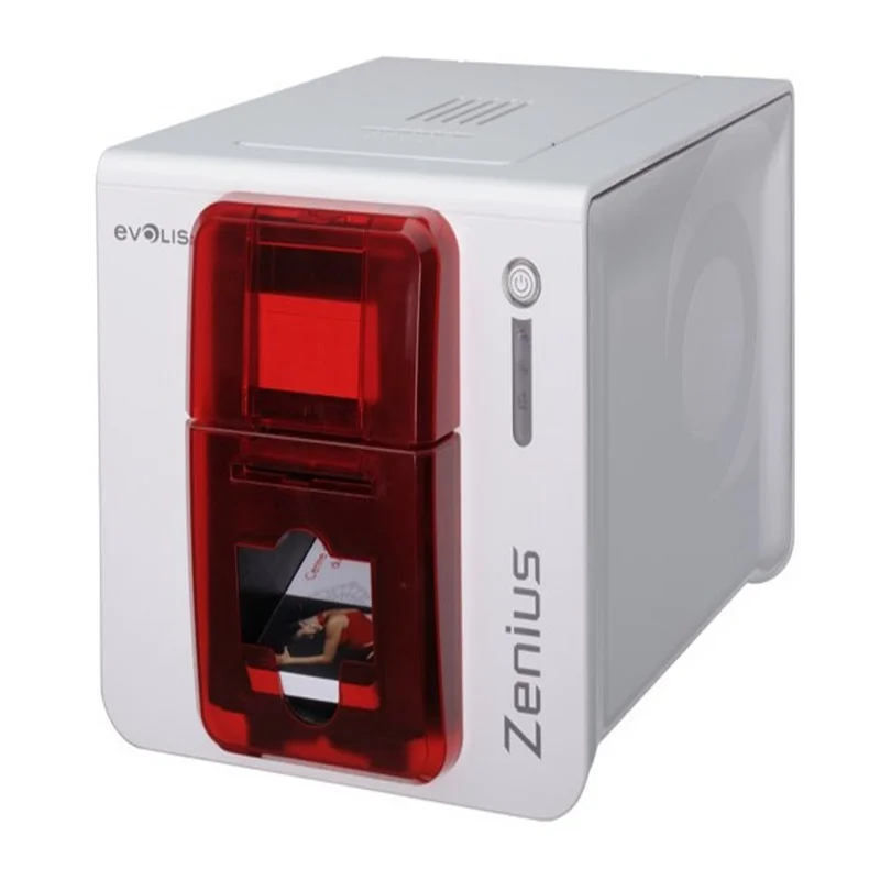 evolis Zenius double-sided color photo id card printer