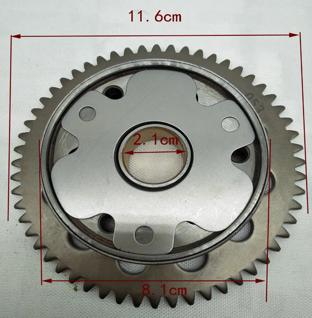 A30 Motorcycle Starter Clutch Assembly For Suzuki GS125 GN125 EN125 GS GN EN 125 One Way Bearing Clutch Spare Parts Accessories