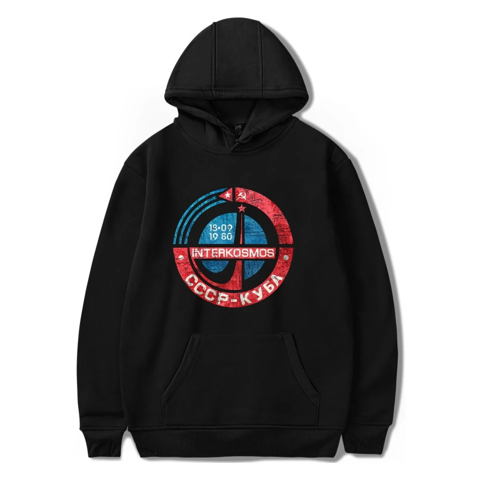 

LUCKYFRIDAYF CCCP fashion design Hoodies sweatshirts printed pocket Long Sleeve Sweatshirt Men women Hooded Hoody pullover tops